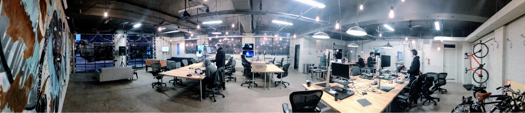 The Mapbox DC office, 2014
